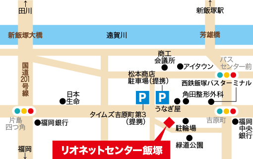 飯塚地図
