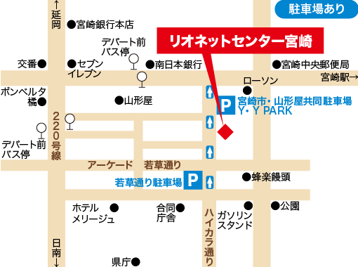 宮崎地図