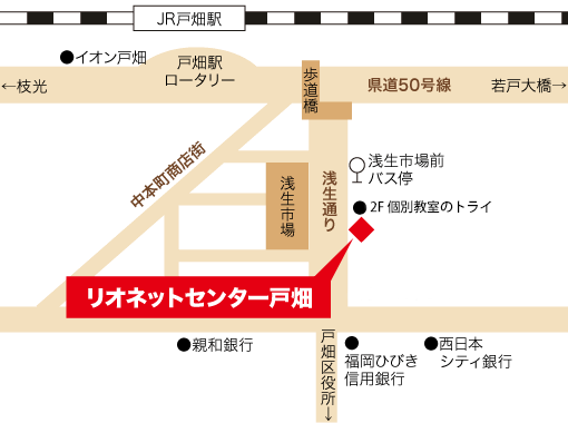 戸畑地図